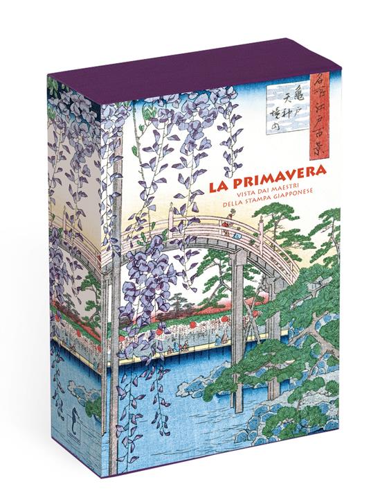 La primavera vista dai maestri della stampa giapponese. Ediz. illustrata - Anne Sefrioui - copertina