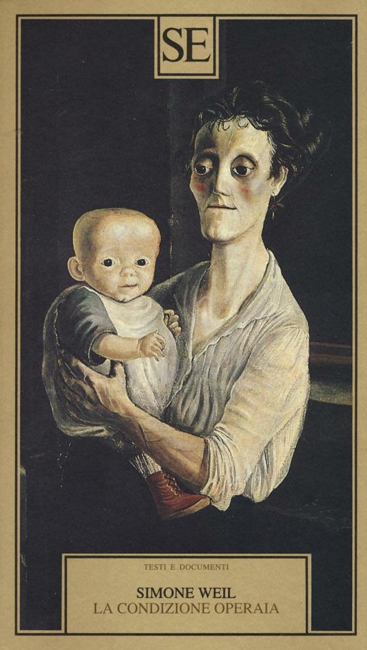 La condizione operaia - Simone Weil - copertina