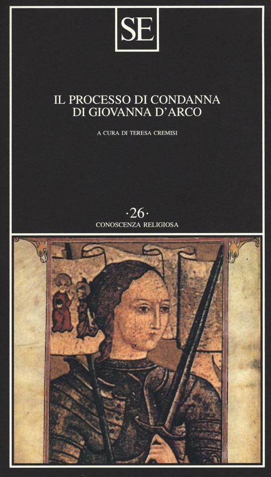 Il processo di condanna di Giovanna d'Arco - copertina