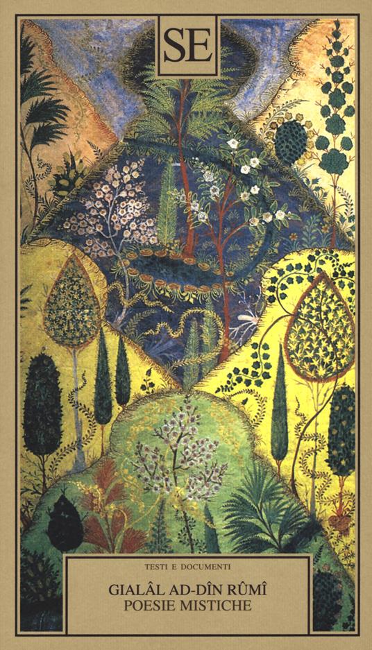 Poesie mistiche - Jalâl Al-Din Rumi - copertina