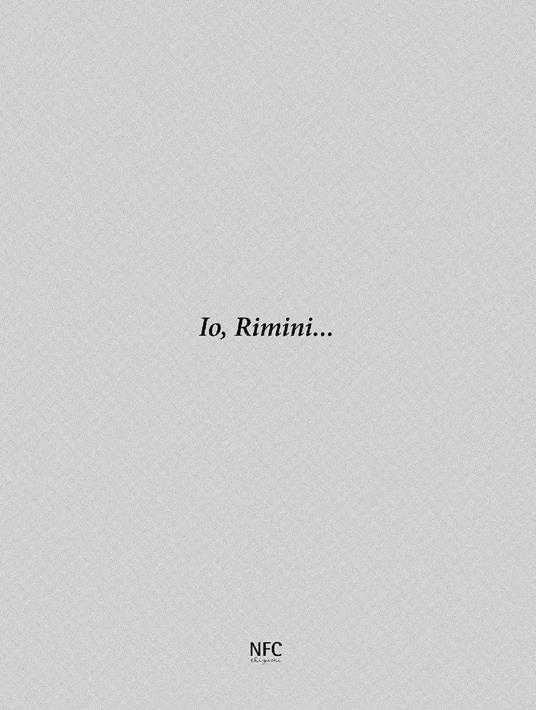 Io, Rimini... - copertina