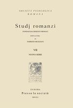 Studj romanzi. Nuova serie. Vol. 7