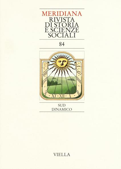 Meridiana (2015). Vol. 84: Sud dinamico - copertina