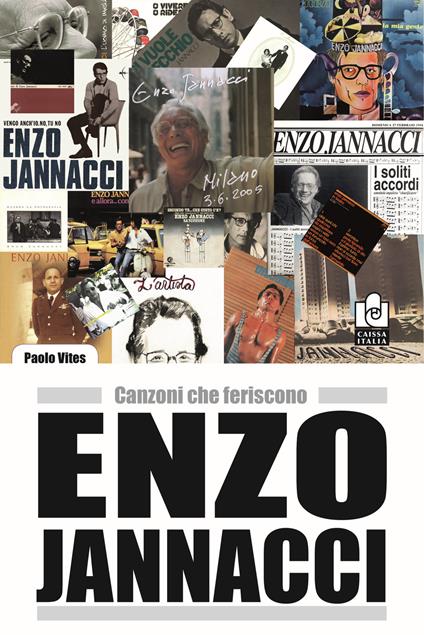 Enzo Jannacci. Canzoni che feriscono - Paolo Vites - copertina