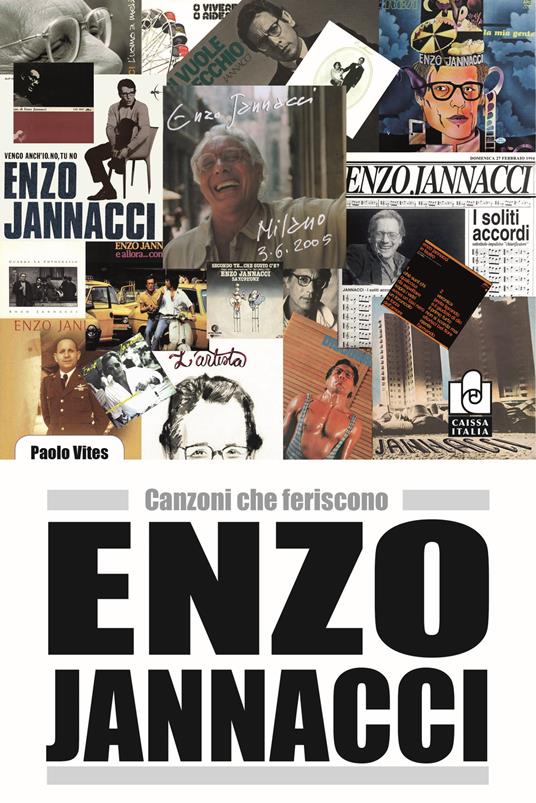 Enzo Jannacci. Canzoni che feriscono - Paolo Vites - copertina
