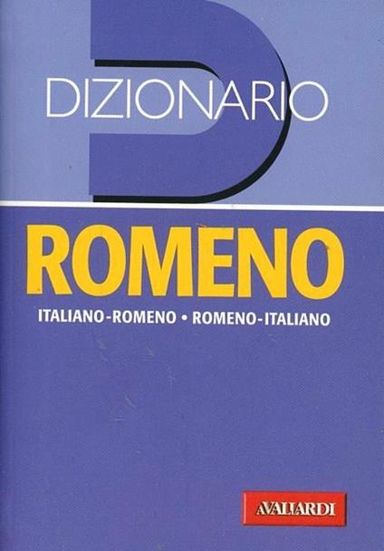 Dizionario romeno. Italiano-romeno, romeno-italiano - copertina