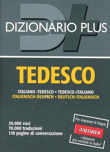 Dizionario tedesco. Italiano-tedesco, tedesco-italiano - copertina