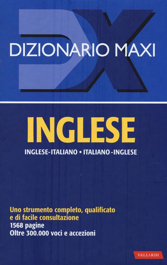 Dizionario maxi. Inglese. Italiano-inglese, inglese-italiano - copertina