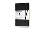 Quaderno Volant Journal Moleskine pocket a pagine bianche nero. Black. Set da 2