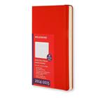 Moleskine 18 mesi Planner settimanale Horizontal Pocket Hard Scarlet Red