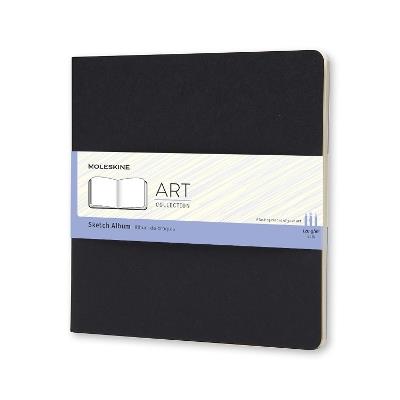 Album per schizzi Art Sketch Album Moleskine quadrato copertina rigida nero. Black