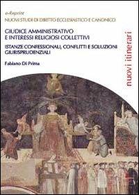 Giudice amministrativo e interessi religiosi collettivi - Fabiano Di Prima - copertina