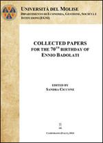 Collected papers for the 70th birthday of Ennio Badolati
