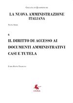 Il diritto di accesso ai documenti amministrativi casi e tutela. Nuova serie