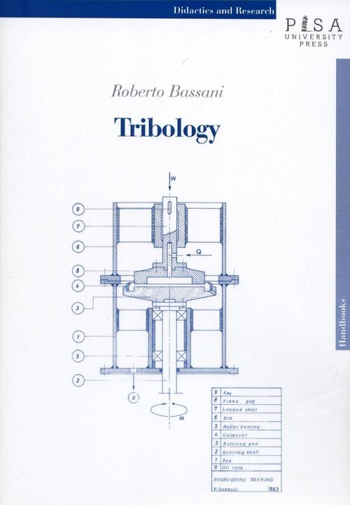 Tribology - Roberto Bassani - copertina