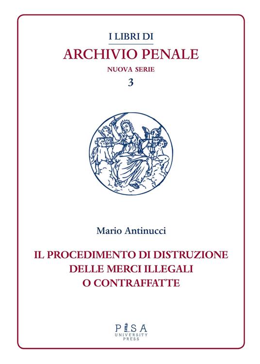 Il procedimento di distruzione delle merci illegali o contraffatte - copertina