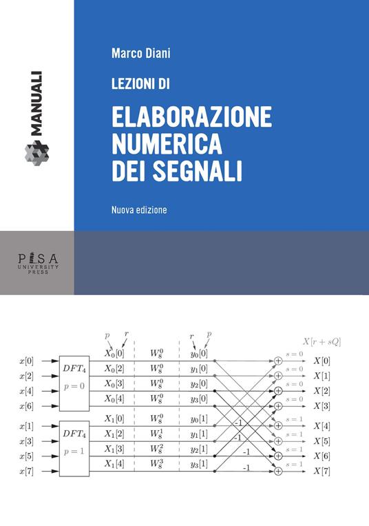 Lezioni di elaborazione numerica dei segnali - Marco Diani - copertina