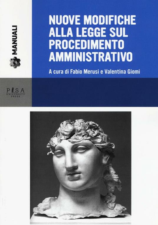 Nuove modifiche alla legge sul procedimento amministrativo - copertina