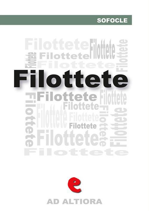 Filottete - Sofocle - ebook