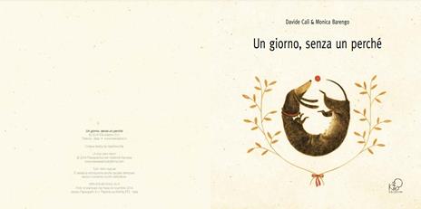 Un giorno senza un perché - Davide Calì,Monica Barengo - 2