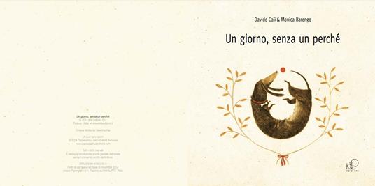 Un giorno senza un perché - Davide Calì,Monica Barengo - 2