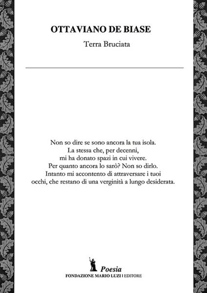 Terra bruciata - Ottaviano De Biase - copertina