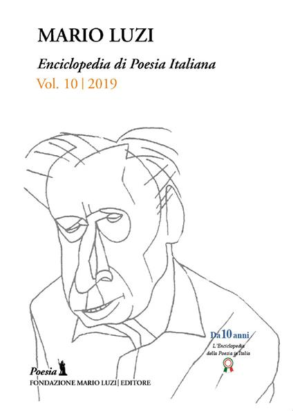 Enciclopedia di poesia italiana. Mario Luzi (2019). Vol. 10 - copertina