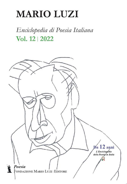 Enciclopedia di poesia italiana. Mario Luzi (2022). Vol. 12 - copertina