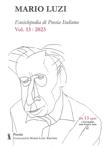 Enciclopedia di poesia italiana. Mario Luzi (2023). Vol. 13 - copertina