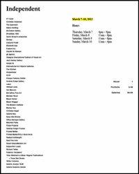 Independent catalogue 2013 - copertina