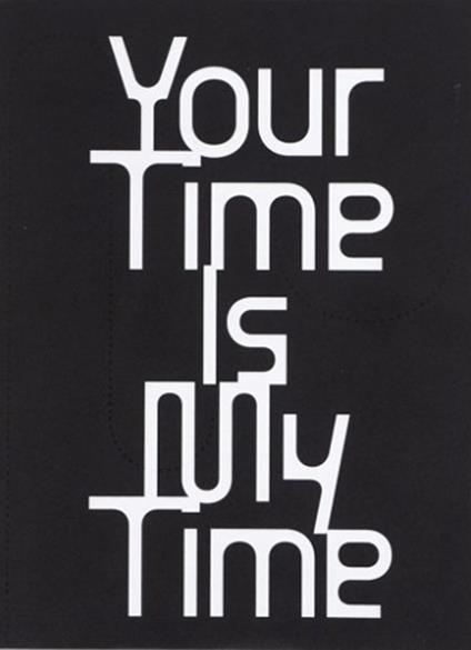 Your time is my time - copertina