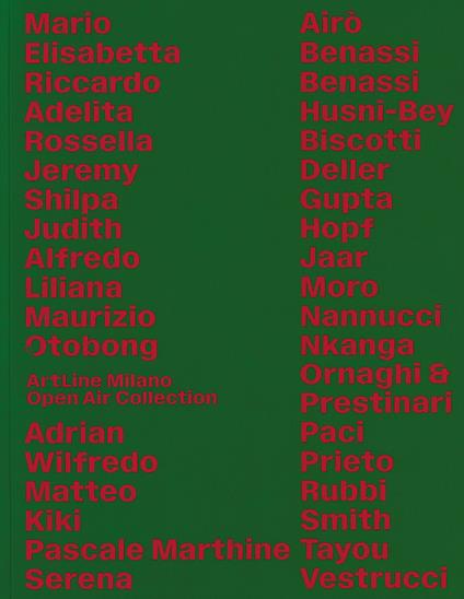 ArtLine Milano: Open Air Collection. Ediz. italiana e inglese - copertina