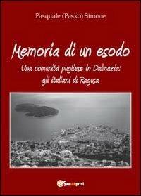 Memoria di un esodo - Pasquale Simone - copertina