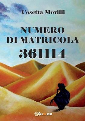 Numero di matricola 361114 - Cosetta Movilli - copertina