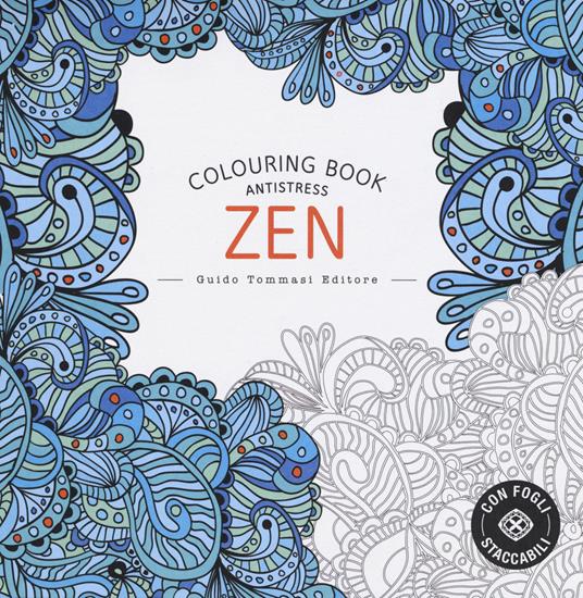 Zen. Colouring book antistress. Ediz. illustrata - copertina