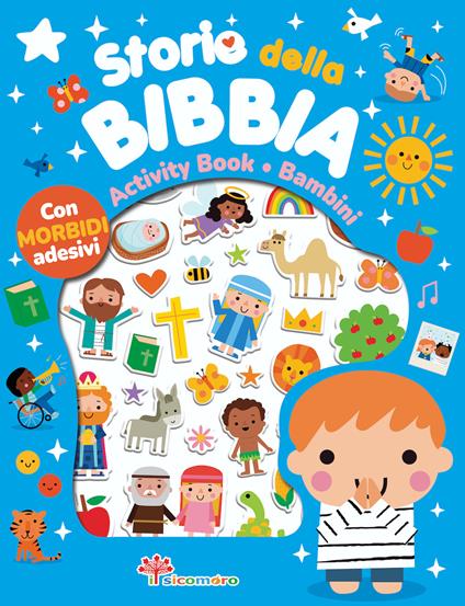 Storie della Bibbia. Activity book bambini. Ediz. a colori - copertina