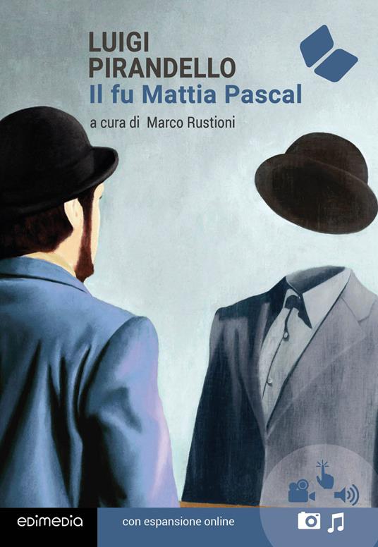 Il fu Mattia Pascal - Luigi Pirandello - copertina