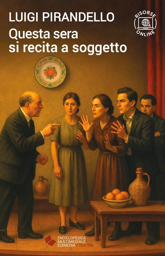 Questa sera si recita a soggetto. Con espansione online - Luigi Pirandello - copertina