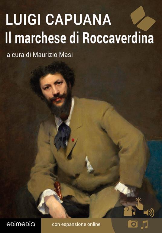 Il marchese di Roccaverdina. Con espansione online - Luigi Capuana - copertina