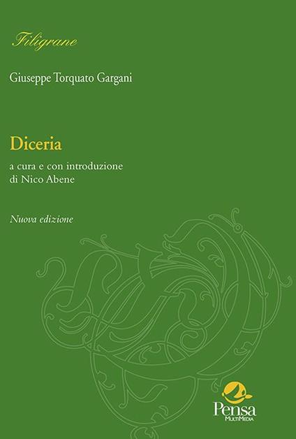 Diceria - Giuseppe T. Gargani - copertina