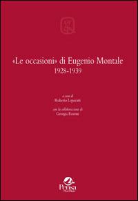 «Le occasioni» di Eugenio Montale 1928-1939 - copertina