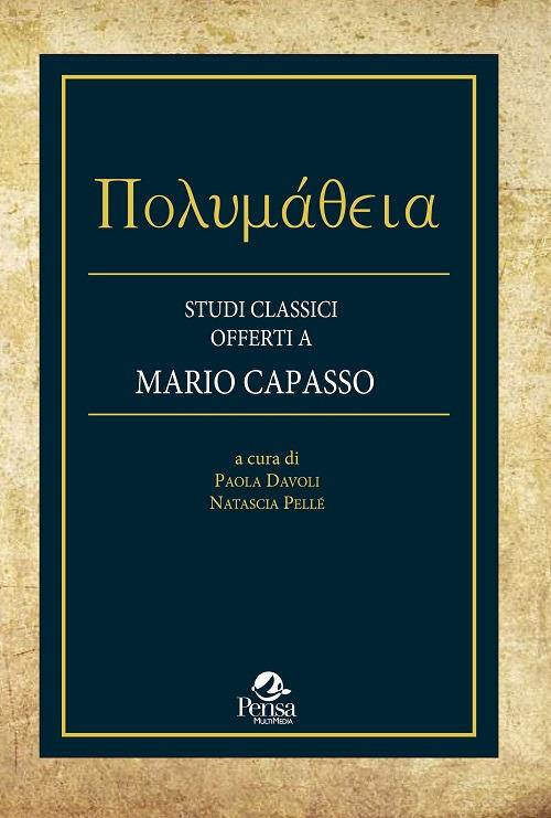 Studi classici offerti a Mario Capasso - copertina
