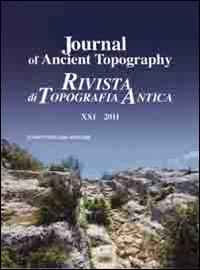 Journal of ancient topography-Rivista di topografia antica (2011). Ediz. bilingue. Vol. 21 - copertina