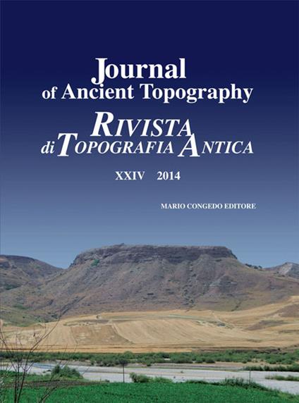 Journal of ancient topography-Rivista di topografia antica (2014). Ediz. bilingue. Vol. 24 - copertina