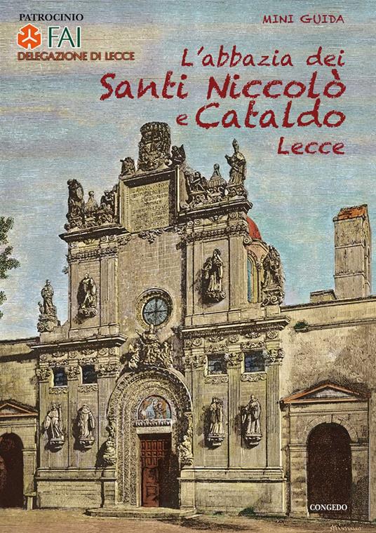 L' abbazia dei Santi Niccolò e Cataldo. Lecce - Mario Cazzato - copertina