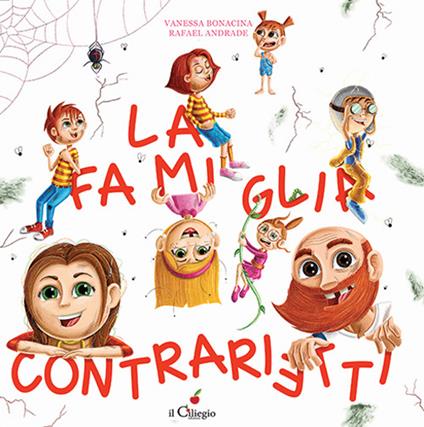 La famiglia Contrarietti - Vanessa Bonacina - copertina