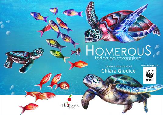 Homerous tartaruga coraggiosa - Chiara Giudice - copertina