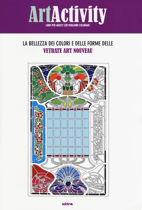 Art activity. La bellezza dei colori e delle forme delle vetrate Art nouveau. Ediz. illustrata - 5