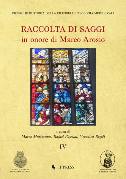 Raccolta di saggi in onore di Marco Arosio. Vol. 4 - copertina