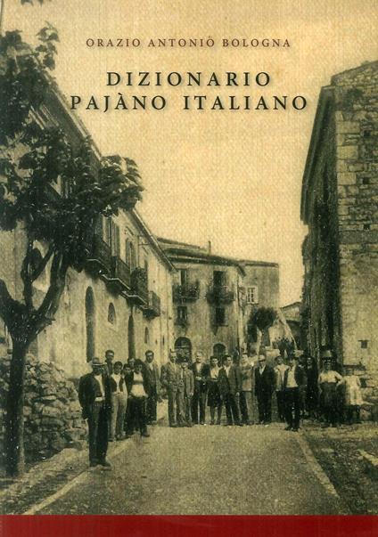 Dizionario Pajàno italiano - copertina